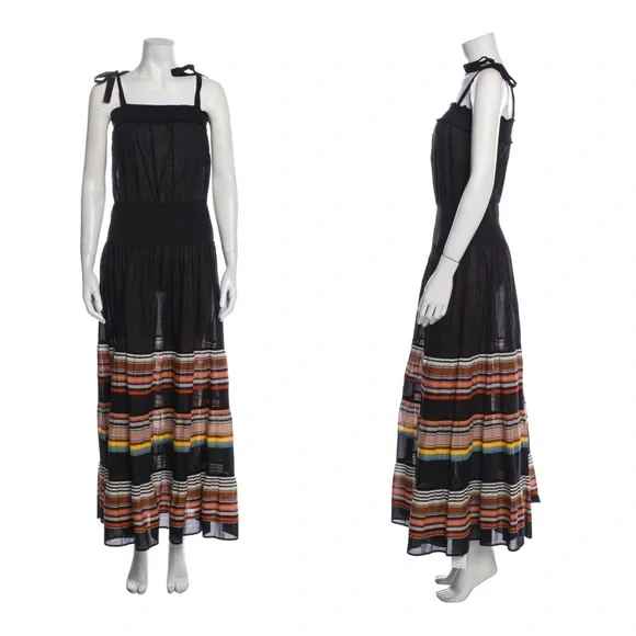 NWT TORY BURCH smocked sundress XS - Picture 6 of 7